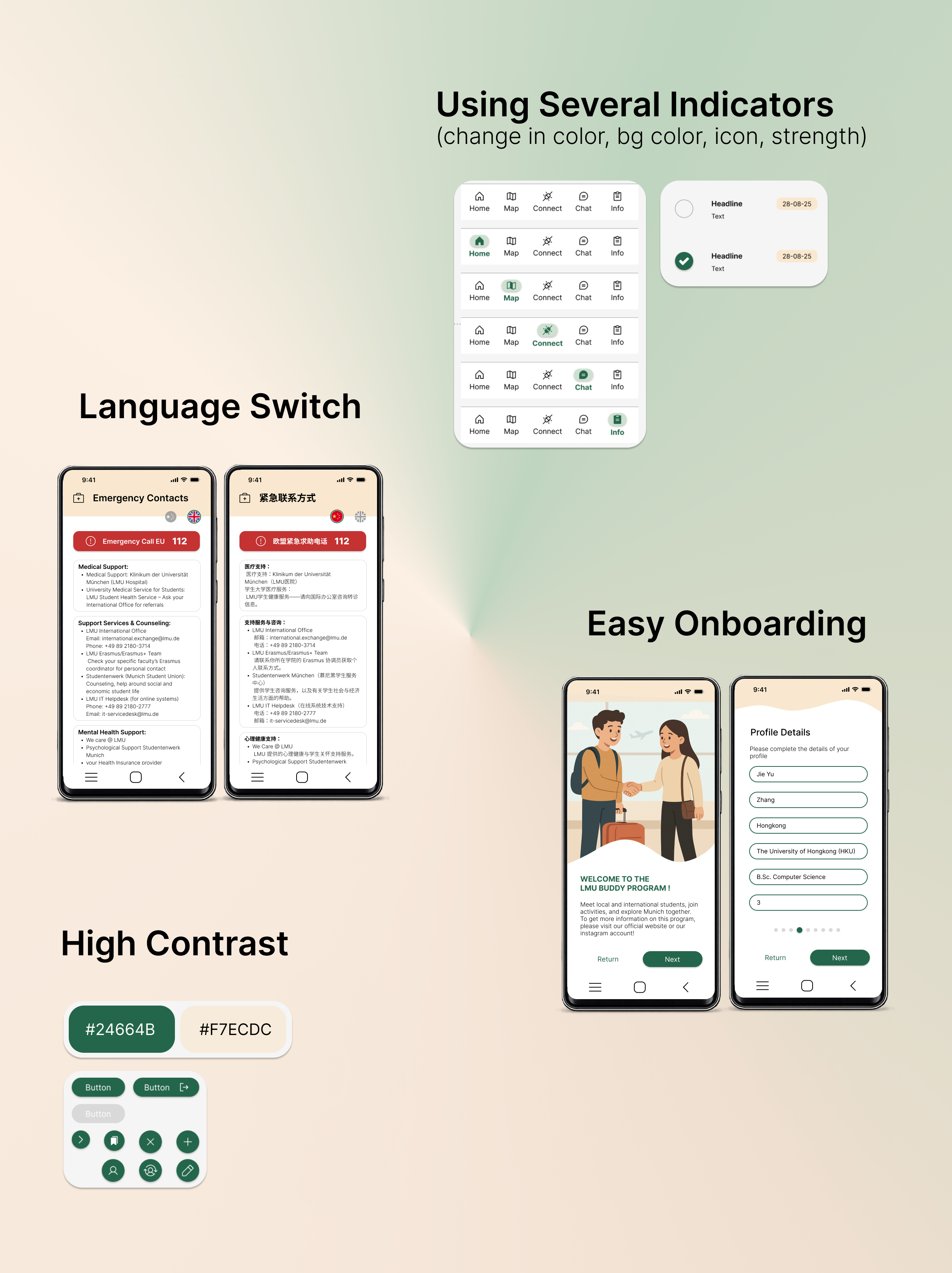 Accessibility design examples
