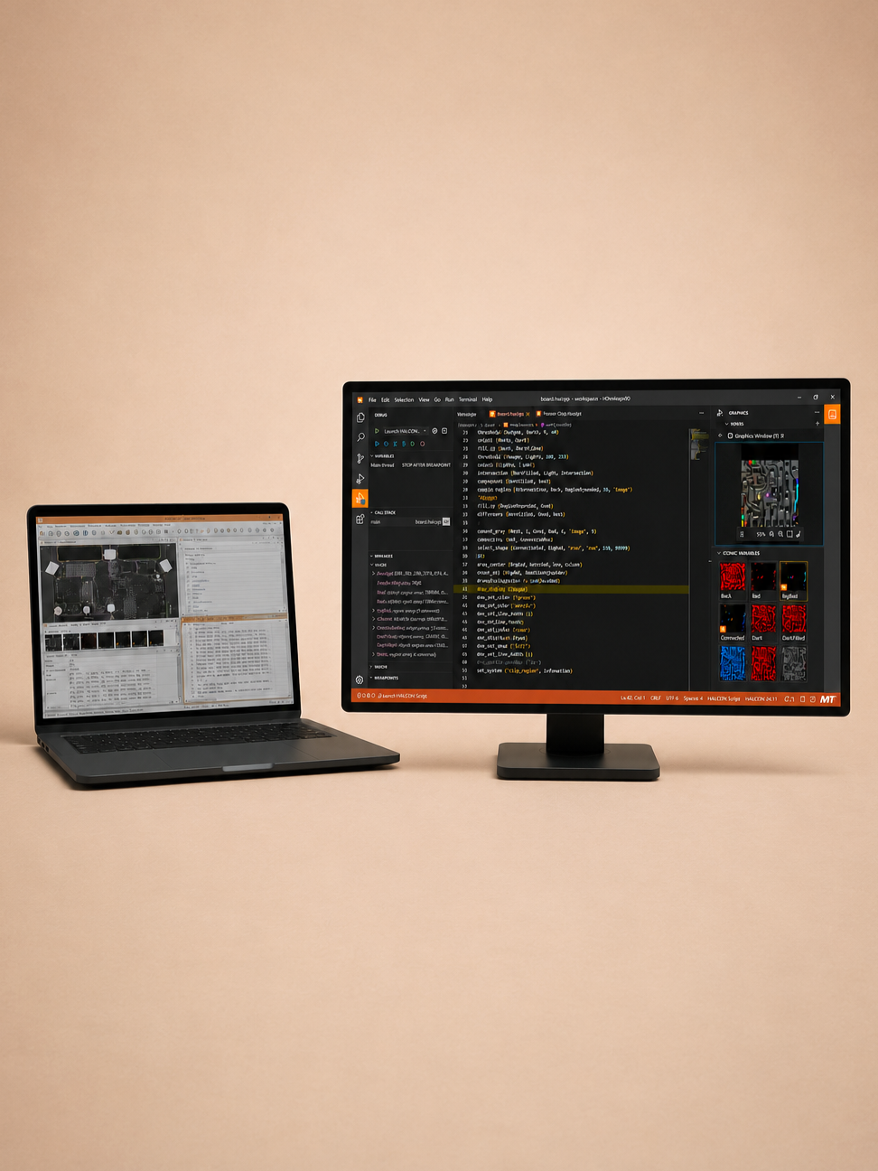 MVTec Software — machine vision UI design